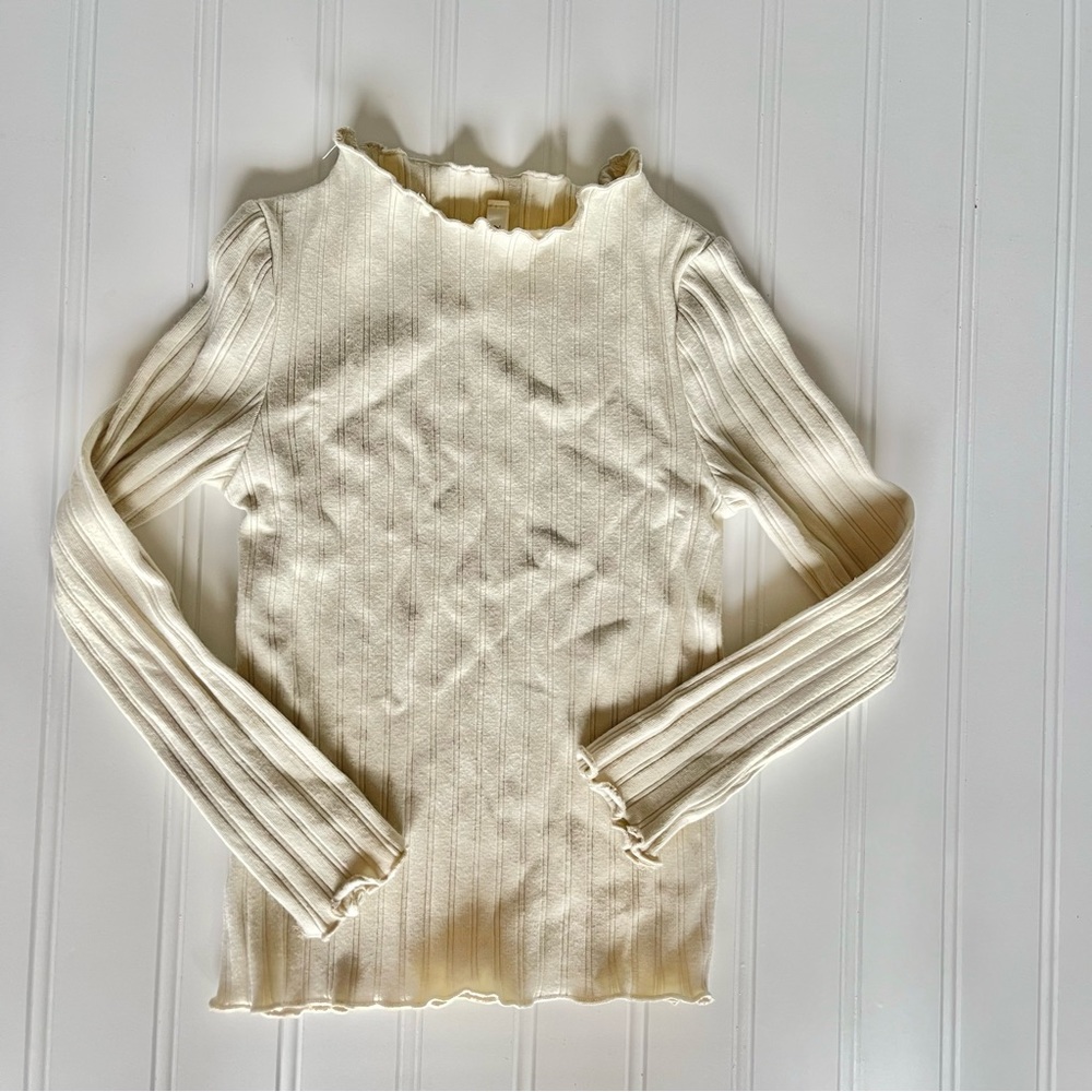 Rylee + Cru Ribbed Long Sleeve Top